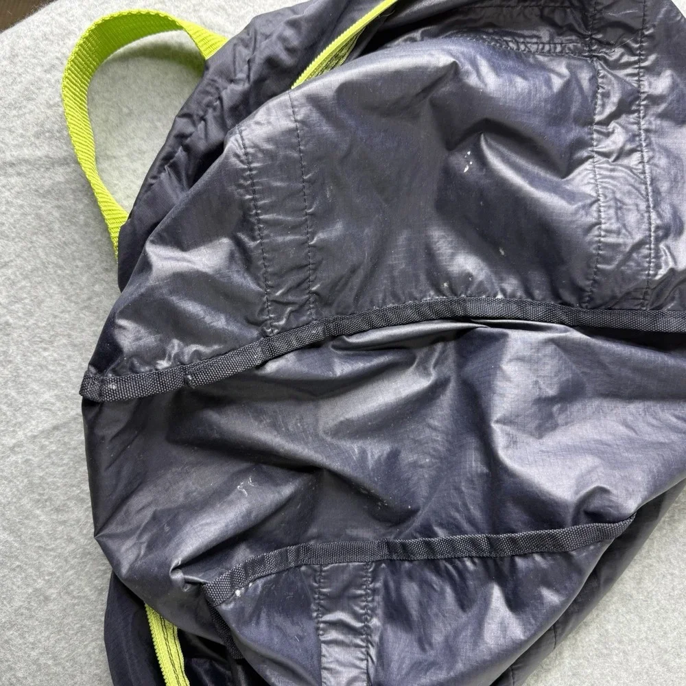 Y2K Gap Nylon Blue Green Duffle Gym Bag Overnight Weekend Travel Duffel Athletic